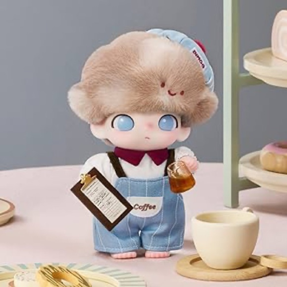 POP MART DIMOO Crush on Coffee Series Vinyl Plush